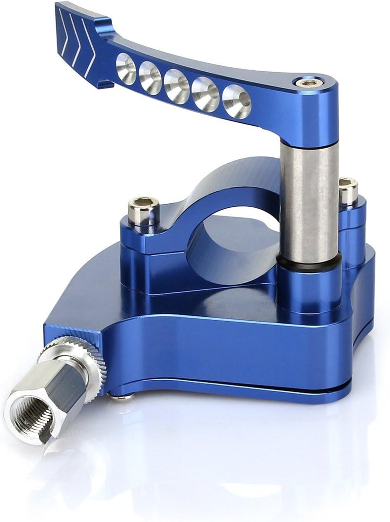 SFriding Universal 7/8" Handlebar Thumb Throttle, for Yamaha Banshee 350 Raptor 350 660R 700 YFZ450 Warrior 350 Bear Tracker 250, for Honda, for Suzuki, for Kawasaki, for Arctic Cat, Blue - Image 1